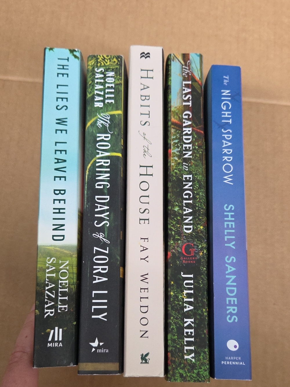 Bundle of Paperback Books: Historical Fiction, Roaring 20's, Sniper, Garden,